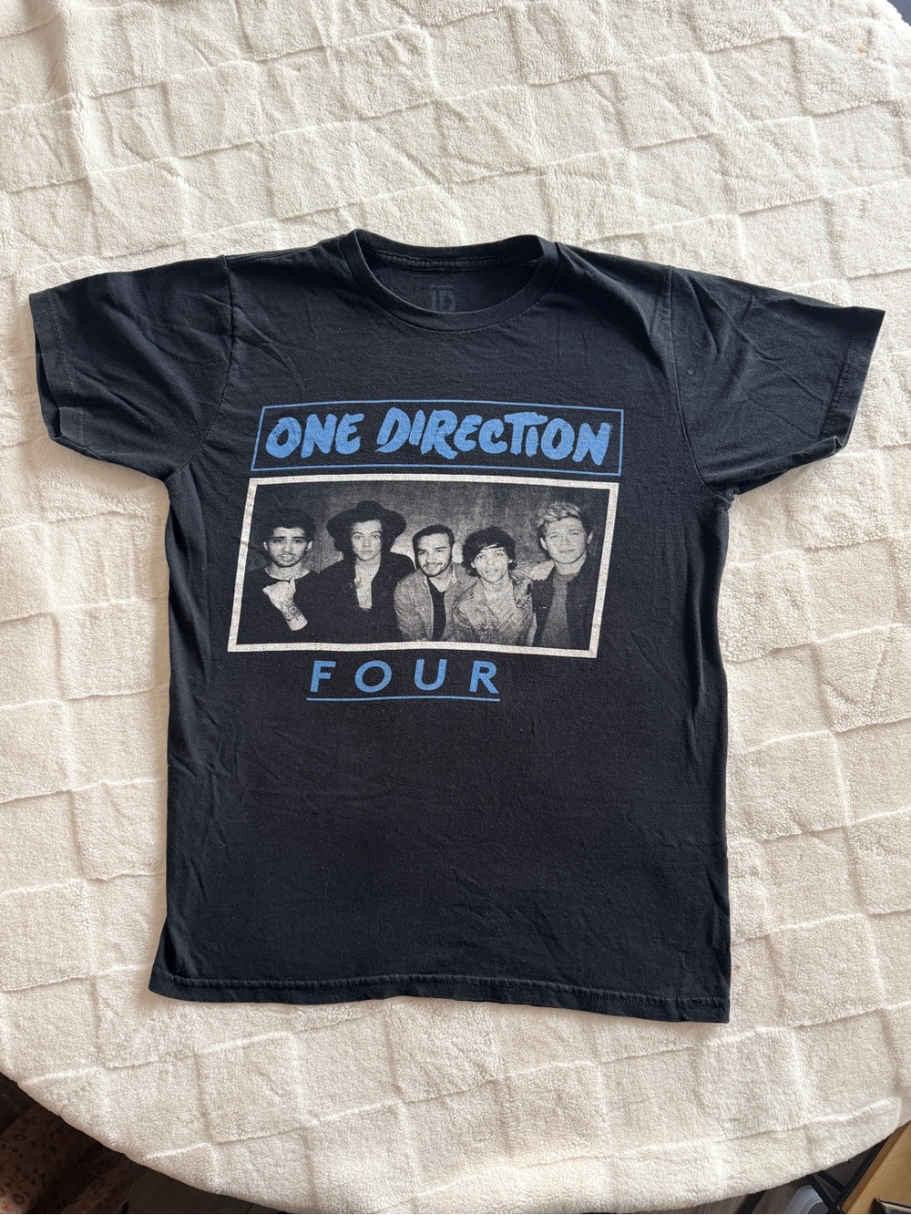 One Direction Black Tee - Four - Medium